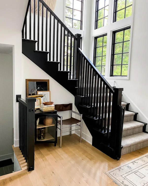 Black staircase inspiration