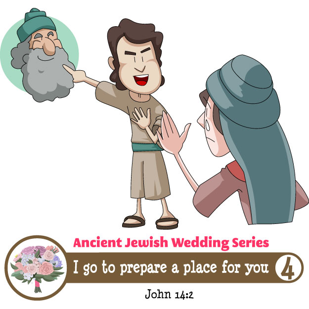 Today's Christian Clipart: I go to prepare a place for you