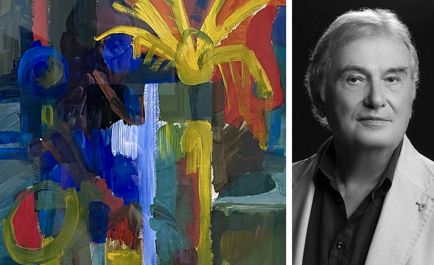 abstract expressionist artist - Patrice Bertin