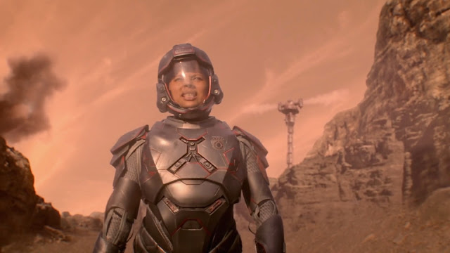 Martian soldier - Mars image from The Expanse