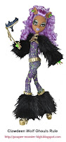 Poupée Clawdeen Wolf Ghouls Rule