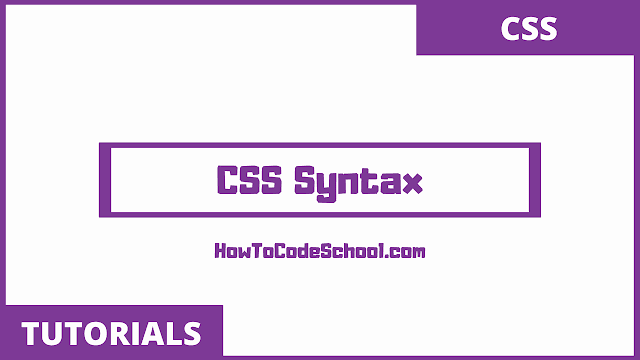 CSS Syntax