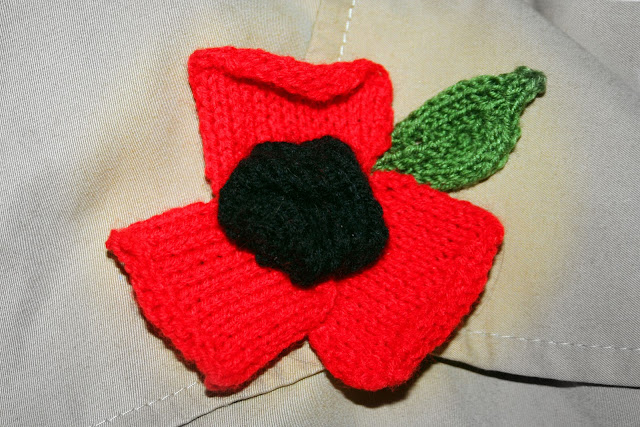 The Butterfly Balcony Poppy Appeal knitting pattern