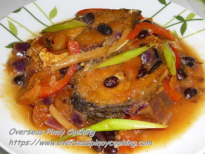 Bangus with Tausi, Milkfish with Salted Black Beans Dish