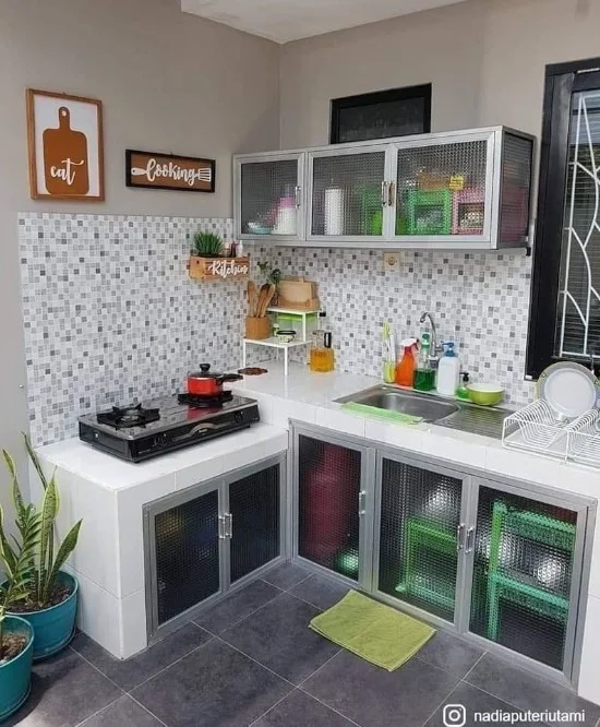 desain inspiratif  dapur rumah minimalis