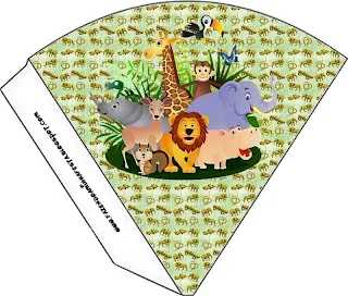 Jungle Babies: Free Printables. - Oh My Fiesta! in english