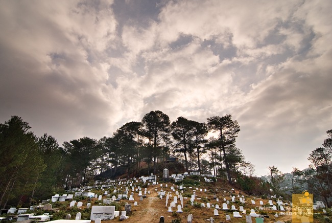 Sunrise at Sagada's Calvary Hills