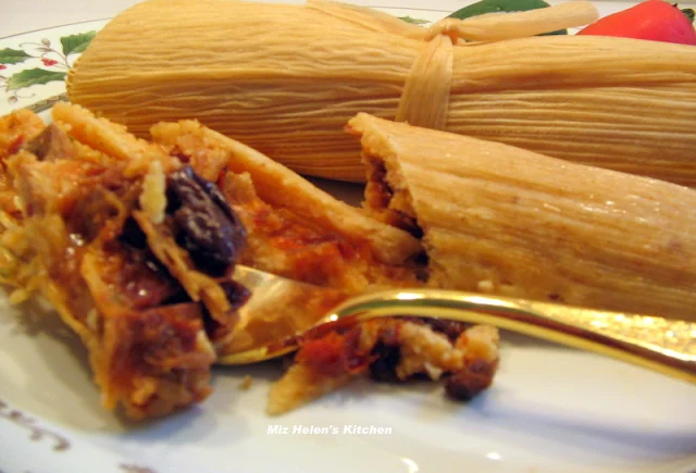 Cranberry Turkey Tamales at Miz Helen's Country Cottage