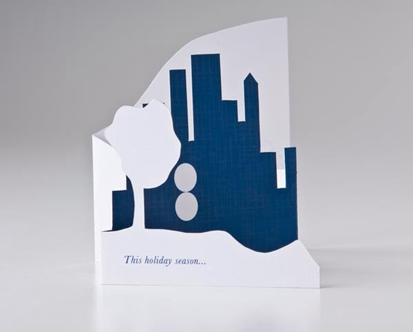 pop-up christmas card