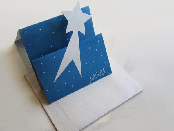 pop-up christmas card