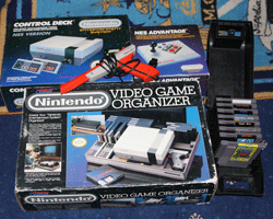 nes video game organizer