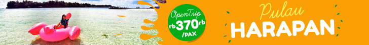 paket open trip pulau harapan