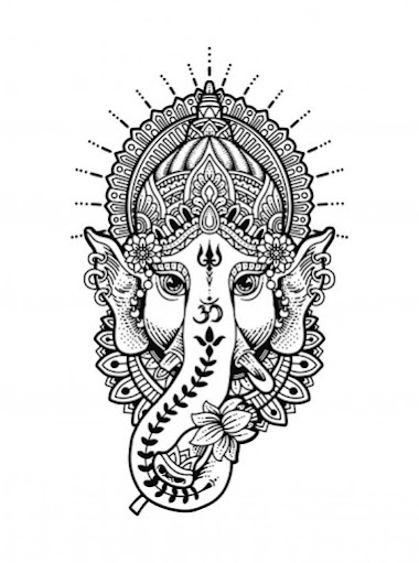 Ganesha-Lord-Hindu-Tattoo-Design