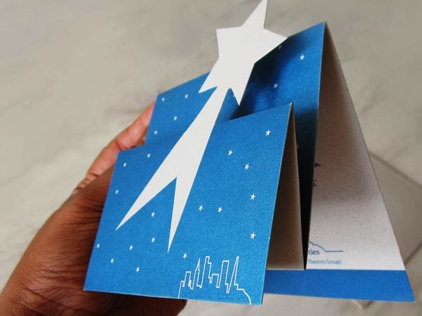 pop-up christmas card