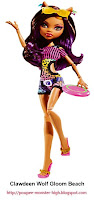 Poupée Clawdeen Wolf Gloom Beach