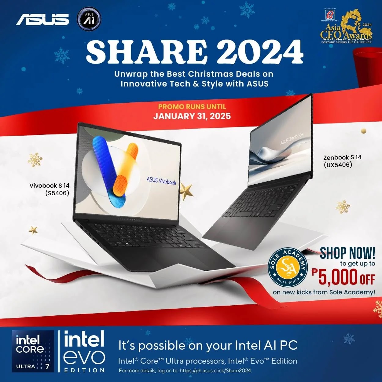 ASUS Share 2024 Christmas Sale