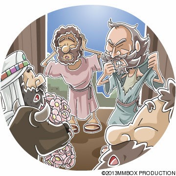 Paul and Barnabas mistaken for gods