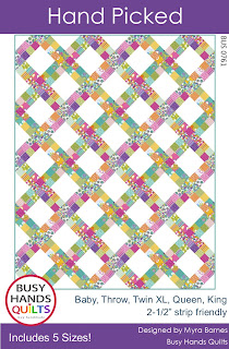 Hand Picked Quilt Pattern by Myra Barnes of Busy Hands Quilts