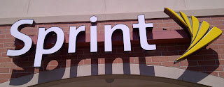 Sprint cell phone store sign