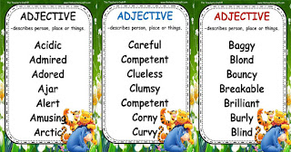 Adjective List pdf - The Teacher's Craft