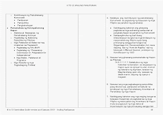 araling panlipunan curriculum guide