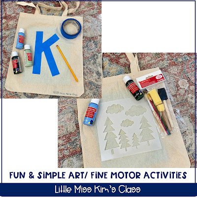 Art & Fine Motor Activity Ideas