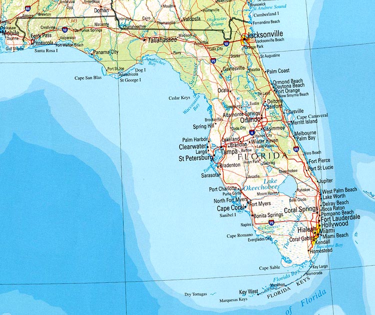 florida map full