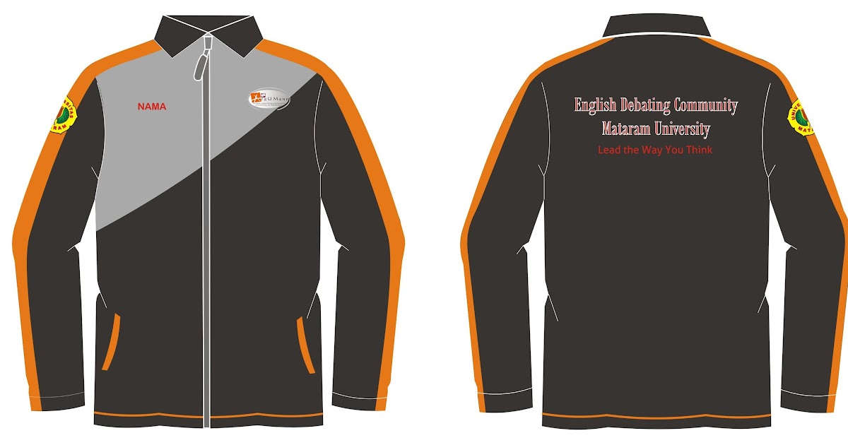  Contoh Desain Jaket  Sport Cdr 1001desainer