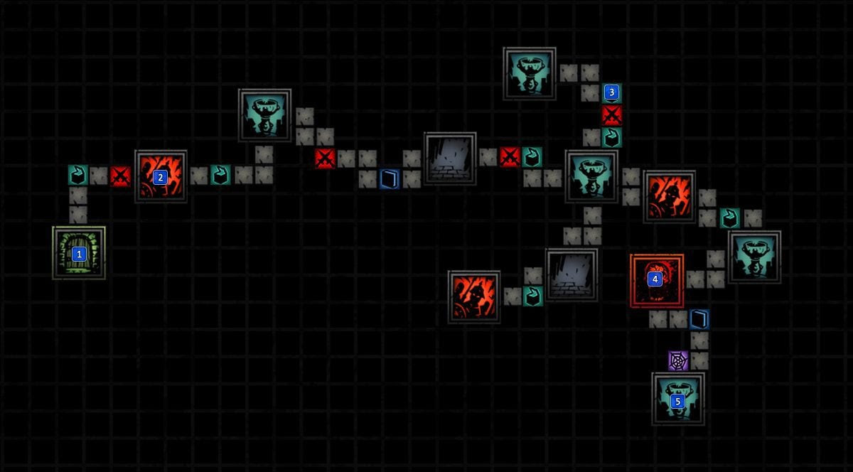 33 Darkest Dungeon 1 Map Maps Database Source