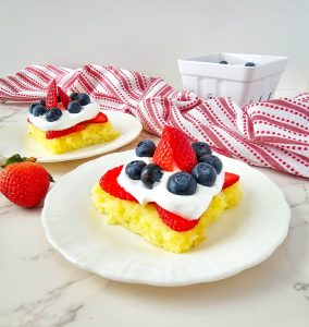 lemon bars and berries - feature image