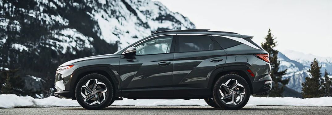 2022 Hyundai Tucson side view