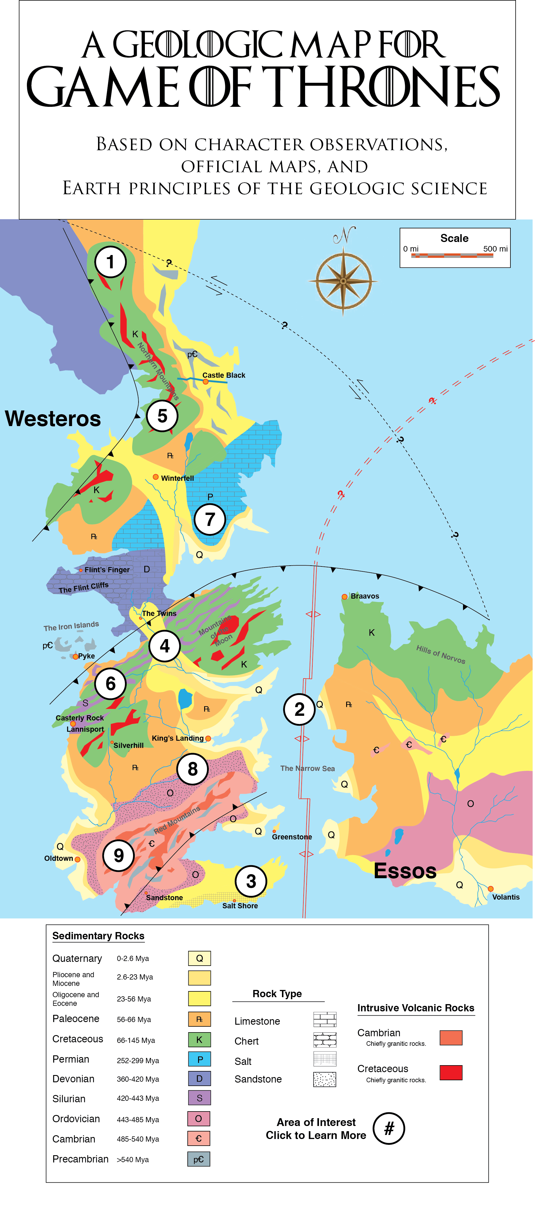 Mapping fantasy: The story behind the Game of Thrones geologic maps