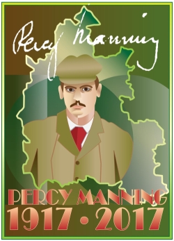 Percy Manning centenary poster