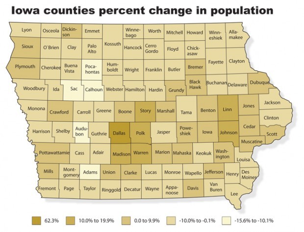 UPDATE: Census: Black Hawk and Cedar Falls are growing; Waterloo ...