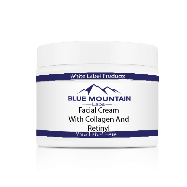 Facial Cream with Collagen & Retinyl Palmitate (02753) | Blue Mountain image.