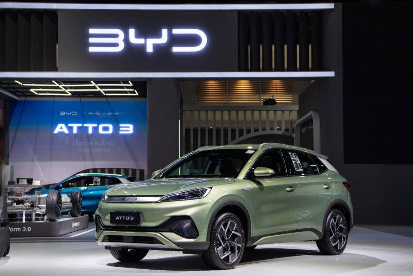 BYD overtakes Tesla as world's top electric vehicle manufacturer