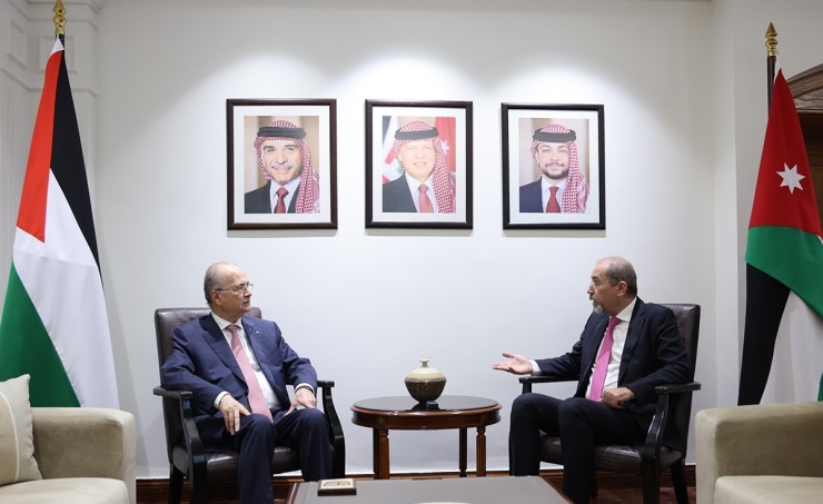 Jordanian Deputy Prime Minister meets Palestinian Prime Minister-designate