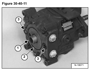 BobCat 753 - HYDROSTATIC PUMP - Pump Separation