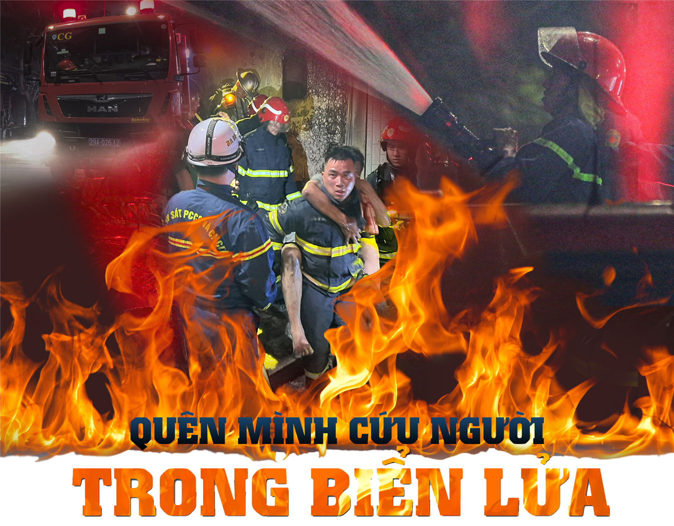 QUÊN MÌNH CỨU NGƯỜI TRONG BIỂN LỬA