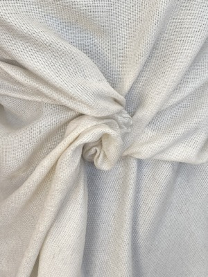 natural gauze type fabric