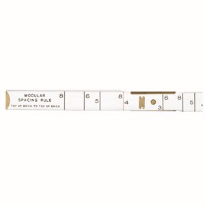 RULE - WOOD - MODULAR SPACING - 6'