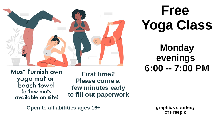 Evening Yoga Class | Bossard Memorial Library