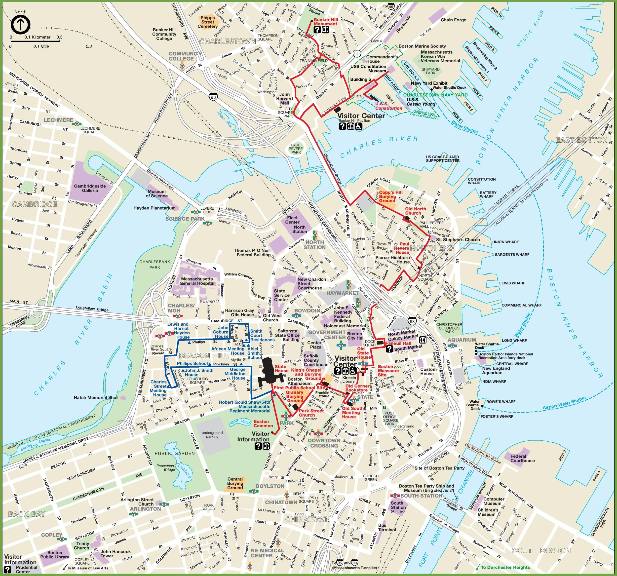 Boston Map Printable