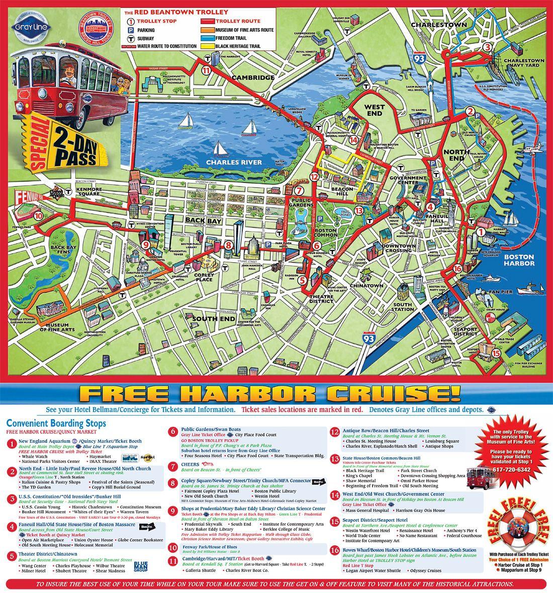 Hop On Hop Off Bus Map