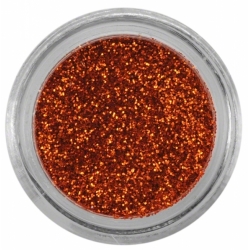 Poudre de paillettes rouille