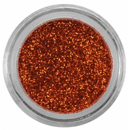 Poudre de paillettes marron