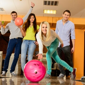 Learning the types of bowling ball with the most hook.