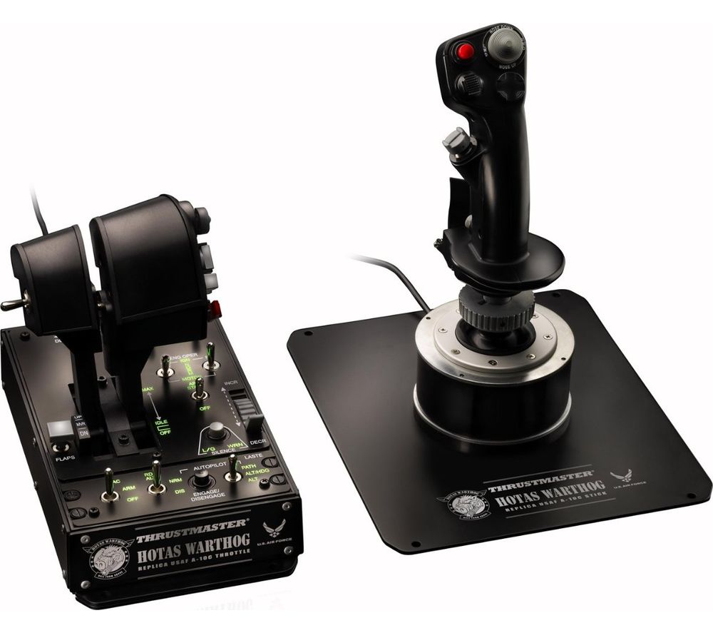 THRUSTMASTER Hotas Warthog Joystick & Throttle Reviews