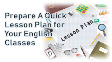 How to Prepare A Quick Lesson Plan for Your English Classes | Brazilian ...