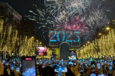 New Year celebrations in Paris